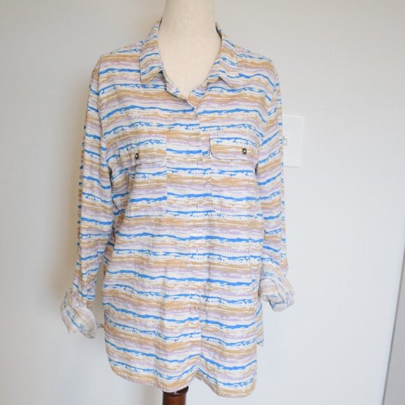 Levi's Aztec Button Down Western Shirt - Picture 2 of 8